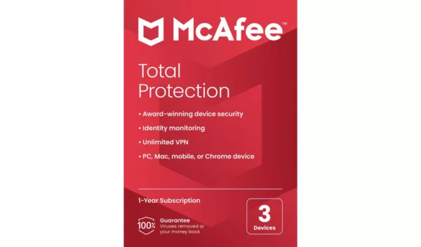 McAfee Internet Security 3 User 1 Year - Image 2