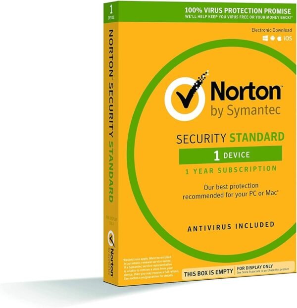 Norton Antivirus basic 1 device 1 year subscription