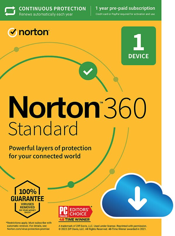 Norton Antivirus basic 1 device 1 year subscription - Image 2