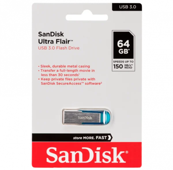 SanDisk Ultra Flair USB 3.0 Flash Drive - Image 2