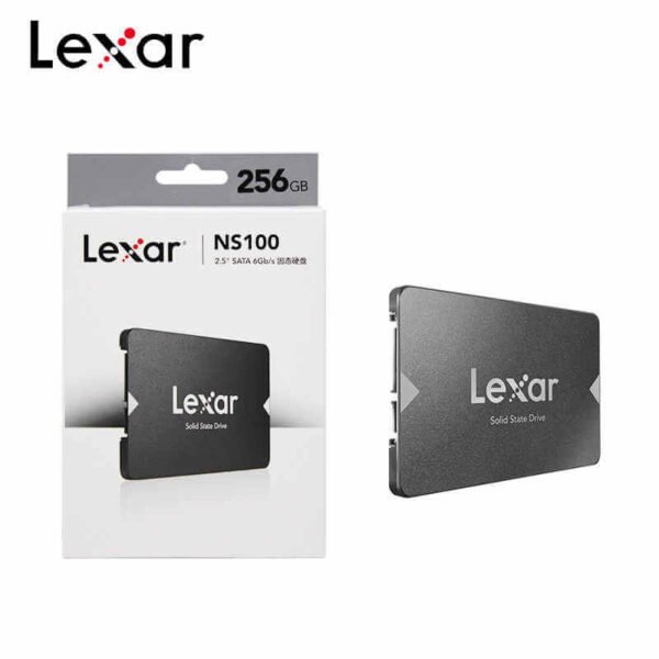 Lexar NS100 256GB 2.5″ Sata SSD - Image 2