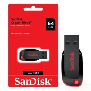 Sandisk Cruzer Blade Flash Disk – 64GB