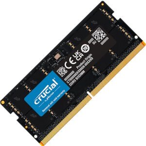 Crucial 32GB 4800MHz DDR5 SODIMM Laptop Memory