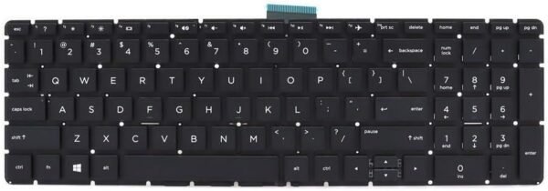 Original New for HP 250 G6 255 G6 256 G6 258 G6 Series US Black Laptop Keyboard - Image 2