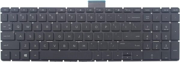 Original New for HP 250 G6 255 G6 256 G6 258 G6 Series US Black Laptop Keyboard