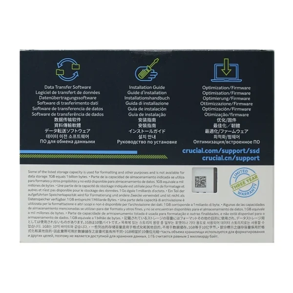 Crucial BX500 240GB 3D NAND SATA 2.5-inch SSD - Image 3