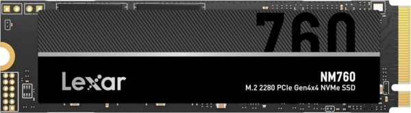LEXAR LNM760 internal SSD M.2 PCIe Gen 4*4 NVMe 2280 – 512GB
