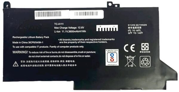 7.6V 60Wh Type F3YGT Battery for Dell Latitude 4-Cell - Image 5