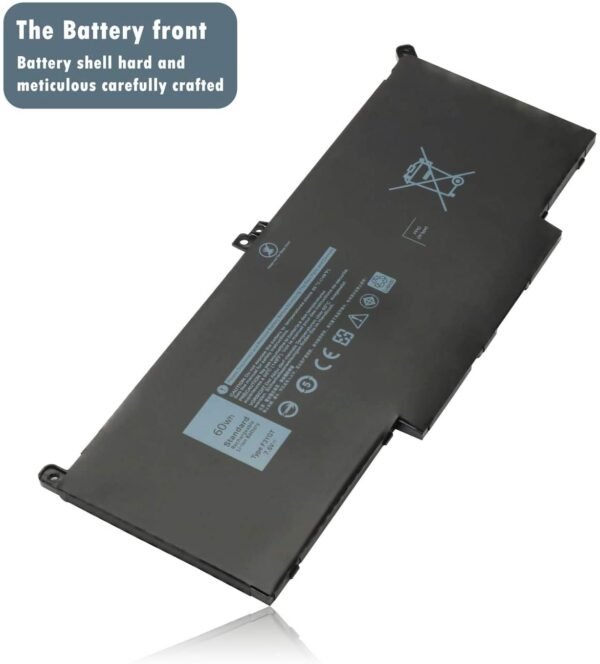 7.6V 60Wh Type F3YGT Battery for Dell Latitude 4-Cell - Image 2
