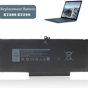 7.6V 60Wh Type F3YGT Battery for Dell Latitude 4-Cell