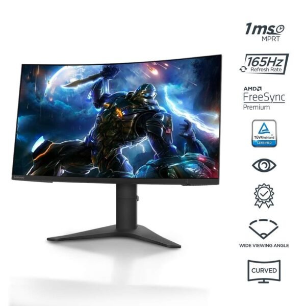 Lenovo G27c-10 27" Curved Gaming Monitor - Image 2